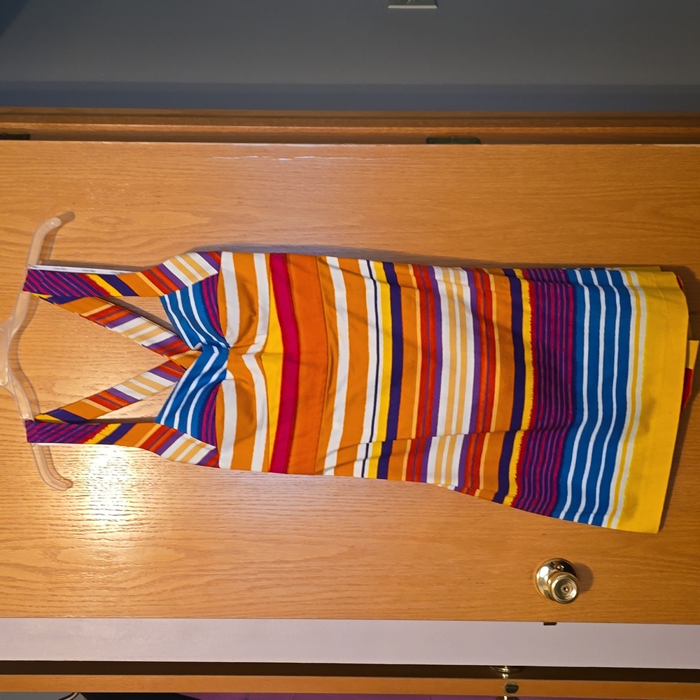 Calvin Klein stripped dress